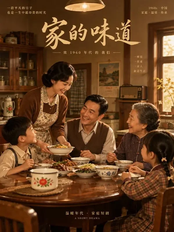 黄果追剧AI《六零年代好生活》短剧封面